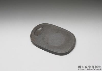 图片[3]-Songhua inkstone with lid featuring goose in lotus pond, Qing dynasty, Qianlong reign (1736-1795)-China Archive